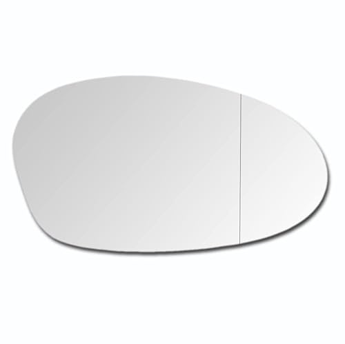Ersatzspiegelglas Spiegelglas zum Kleben Außenspiegel Rechts Asphärisch passend für BMW Z4 E85 /E86 2002-2008