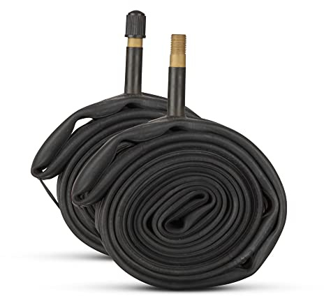 Fahrradschlauch (AV/Auto Ventil) 2er Set - 24 Zoll (24 x 1,75-2,125) Innenschlauch, ETRTO - 47/57-507
