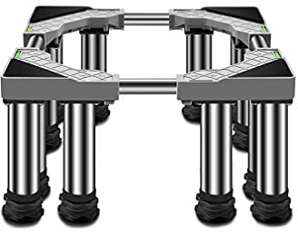 YHJZSM Washing Machine Stand Base Washing Machine Base Refrigerator Shelf Holder Stand height 19-22cm Washer Pedestals & Frames Durable Washer Dryer Stack Stands Pedestals & Frames for la