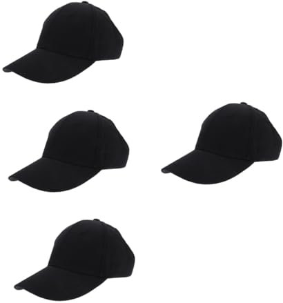 Uonlytech 4pcs Men Festival Hat Unisex Baseball Cap Outdoor Sports Boonie Hat Sun