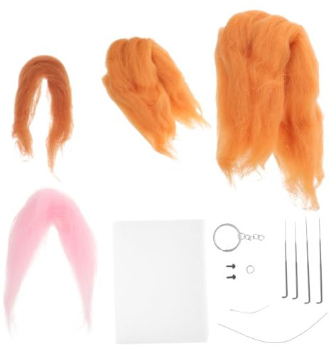 NUOBESTY Kit De Feutrage À Laiguille Pour Débutants - Ensemble De Feutrage Avec Feutre De Laine Pour La Fabrication De Poupées