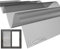 SWTYExt Fliegengitter Meterware 120x300cm Katzensichere Fliegengitter Zuschneidbar Fiberglas Fliegengitter Grau Fliegengitter Fiberglas Meterware für Draht Wohnzimmer Balkontür Fenster Dachfenster