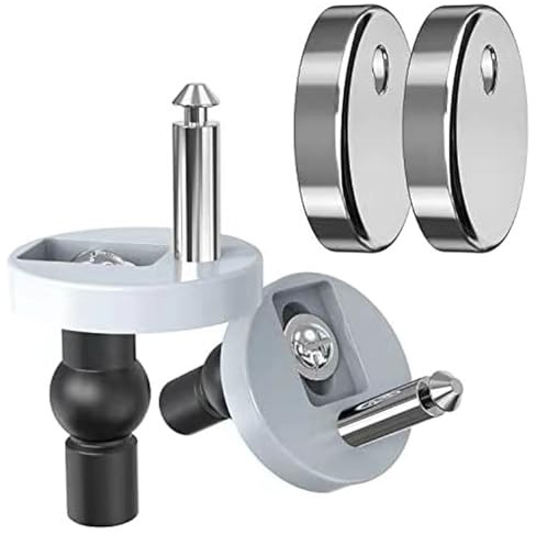 2 Pack Toilet Seat Fixings - Quick Release Toilet Seat Fixings, Fittings for Toilet Seats