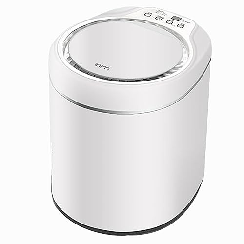Lavatrice portatile con turbina ad ultrasuoni, mini lavatrice pieghevole e asciugatrice centrifuga per appartamenti, dormitori, campeggio, camper, luce blu