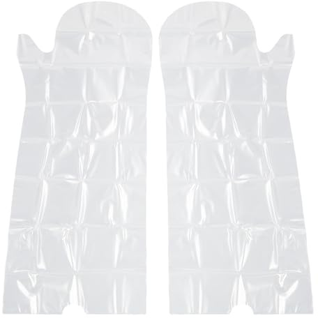 ZJchao Funda para Brazo para Adultos, Protección Impermeable para Heridas, Mantiene el Secado, Fácil de Usar, Libre Movimiento, Excelente TPU, para Ducha, 2 uds.