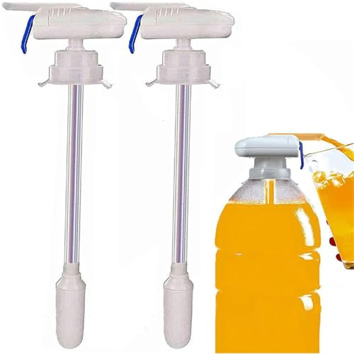 10 PCS Automatic Drink Dispenser Gadget, Magic Electric Tap, Electric Water Drink Pump, Portable Beverage Dispenser for Milk Juice Beer Beverage Bottle, Ideal for Home Kitchen Party Office Outdoor Use