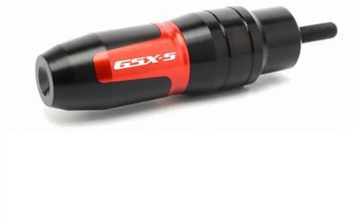 EQJSHL Motorrad Auspuff Rahmen Sliders Crash Pads Fallen Protector Schutz Für Suzuki GSX-S 750 GSX-S 1000 GSX-S750 GSX-S1000 GSXS Sturzschutz Sturzpads(ROT,X-2)