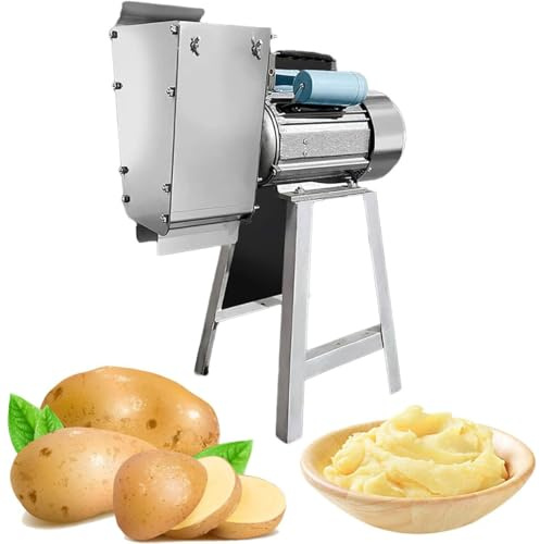 Commercial Electric Potato Ricer and Masher, High Efficiency Food Press and Vegetable Chopper with Precision Grinding, Ideal for Large Volume Processing