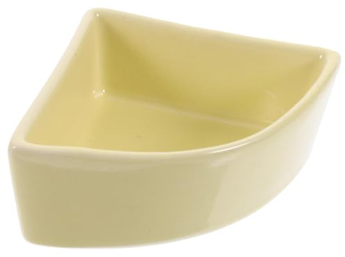 TOYZFRIENDY Ceramic Pet Water Basin for Hamster Bowl Hamster Feeding Basin for Pet Accessories and Safe