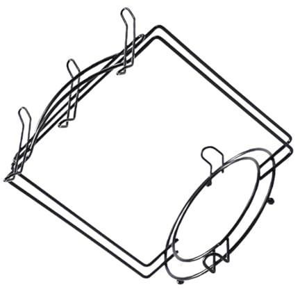 DECORNIJIA Porta Tazze e Piattini in Acciaio Resistente Scomparti Supporto Verticale per Bicchieri e Tazzine da Caffè con Scolatura Organizer Stabile e Multiuso per Cucina e Tavola