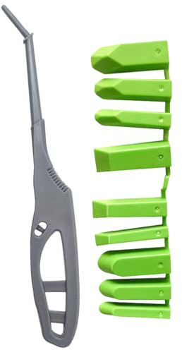 9-in-1 Caulking Tool Set - Professional Silicone & Sealant Finishing Kit with Multiple Tips. Silicone Seam Smoother & Applicator for Perfect Corners, Bathroom, Kitchen & Tight Spaces