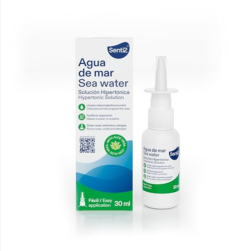 Agua De Mar Spray Nasal Descongestivo Solución Hipertónica 20 ml