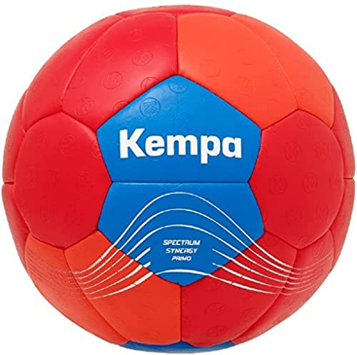 Kempa Spectrum Synergy Primo Handball Play and Training Ball for Men Women and Children - with Unique 30 Panel Construction - Suitable for All Ages