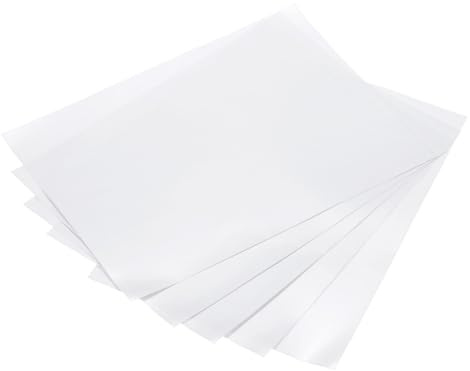 QUARKZMAN 6 Stück A4 Laminierfolien 21,3x30cm Selbstklebend Kaltlaminiertaschen transparent für Fotos Dokumente, keine Maschine erforderlich
