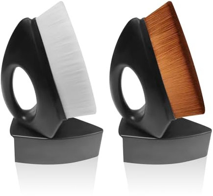 Lot de 2 brosses applicateurs de pneus, brosse de pneu pour voiture, organisateur de gel de brillance