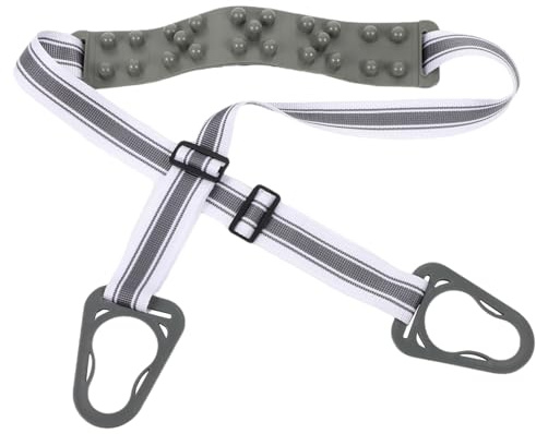 EXQUIMEUBLE Laufband Massagegürtel 220x7.5cm Vibrationstraining Zubehör Für Fettverbrennung Und Muskelentspannung Flexibel Für Lendenwirbelsäule Und Schultern