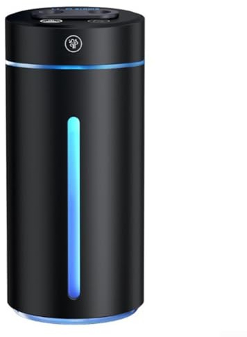 Difusor de vapor dual para coche con función de encendido y apagado automático, ambientador recargable para interior del vehículo con 3 modos ajustables y tecnología de atomización