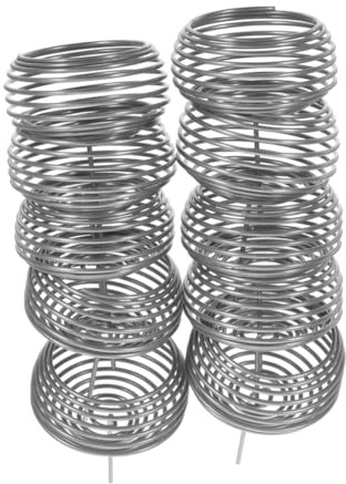 HANABASS 20 Pièces Boîte à Engrais pour Bonsaï Acier Inoxydable Panier de Fertilisation pour Orchidées et Fleurs Accessoire de Jardinage Décoratif et Polyvalent