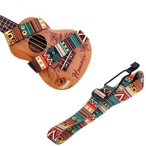 Fysaran Gitarrengurt Verstellbarer Guitar Strap Gitarren Zubehör für E-Gitarre, Westerngitarre, Akustikgitarre & Bass