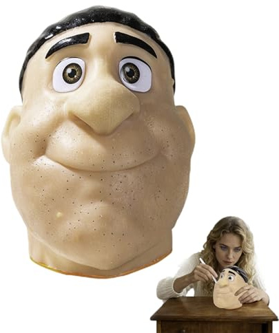 Pickel Ausdrücken Spielzeug, Pimple Poppings Gesichts Toy, Stressbewältigung Pimple Poppers Toy,Realistischer Mitessers Poppers Fidget Gesichtssimulator, Sensorische Spielzeug Für Erwachsene,Kinder(A)