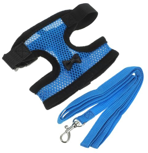 LOORGVEL Harnais Respirant en Nylon pour Poulet et Oie, Résistant la Déchirure, Léger et Pratique, Adapté aux Activités en Extérieur et Fête Couleur Aléatoire