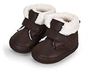 Sterntaler Baby pojkar sko första promenadsko, hasselnöt, 18 EU