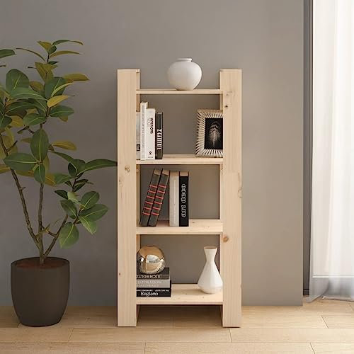 AJSEOYBS BüCherturm Freistehend,BüRo-BüCherregalebüCherregal/Raumteiler 60x35x125 cm Massivholzgeeignet FüR Wohnzimmer, Schlafzimmer, Arbeitszimmer, Korridor