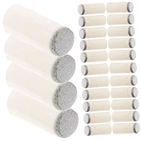 BESPORTBLE 100stücke Austauschbare Pool Cue Tipps Langlebige -Tipps Für Billardstöcke Installieren Für Anfänger Und Für Billiardspiele Mit Familie Und Freunden