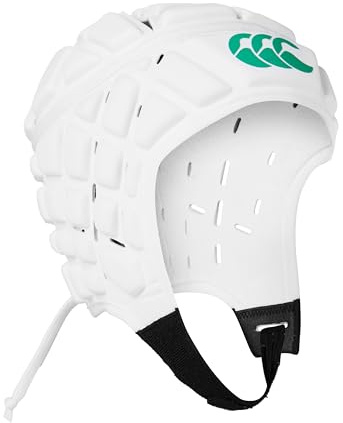 Canterbury Raze - Casco di protezione per la testa, unisex, per adulti, colore: bianco/menta profonda, M