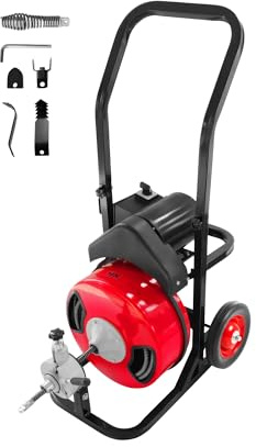 MSW-DRAIN CLEAN 23E rörrengöringsanordning 390 W för Ø 25–125 mm
