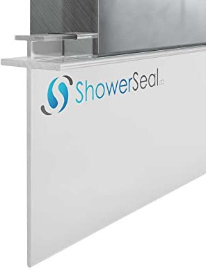 T Profile Channel Shower Seal for Framed Screens Straight Folding in 7 Widths Rubber Flexible Seal (Top T Width 8mm)