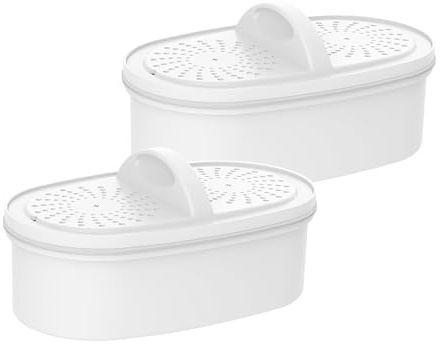 Replacement for All Waterdrop Pitcher and Dispenser Filtration Systems, Fits Waterdrop WD-PF-01A Plus, Reduces Lead, PFAS, PFOA/PFOS, Chlorine, Last Up to 200 Gallons (Pack of 2), AQUA CREST