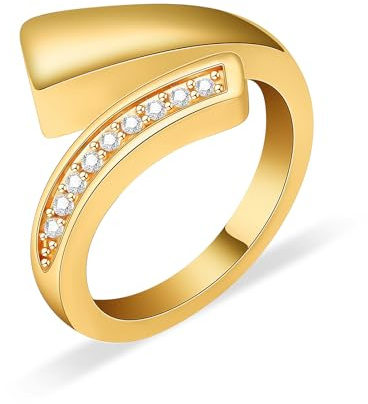 QGJNSGC Bague urne pour cendres pour femmes et hommes - Zircon cubique - Bague de cendres - Bijou de crémation - Cadeau pour la perte d'un être cher, 9#, Acier inoxydable, Zircone cubique