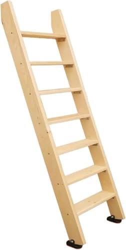 Scaletta Letto a Castello,Scaletta per letto a cas Pollici di altezza antiscivolo for soppalco letto/dormitorio letto camper scala di sicurezza for arrampicata con staffe di installazione(59in(150cm)5