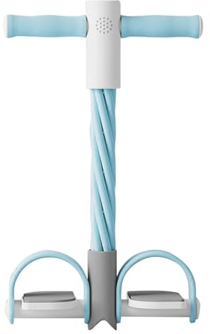 Bauchtrainer - 6 Tubes Elastische Zugseil, Sit-Up Trainingsgeräte Bodybuilding Expander Ganzkörpertrainer für Zuhause | Multifunktions-Leg-Exerciser für Fitness Abnehmen Training Yoga
