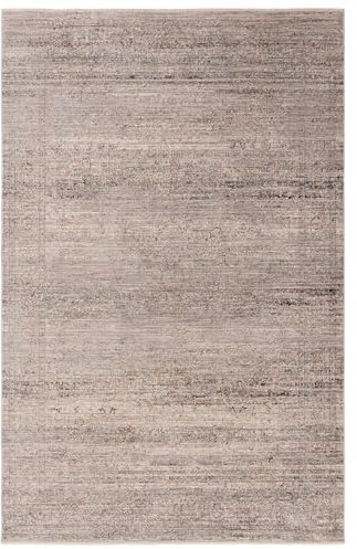 benuta Nest Teppich Anwar - Grau/Blau 80x150 cm - Kunstfaser - Rechteckig & im Style: Traditionell, Orient Style - Pflegeleicht für Wohnzimmer Schlafzimmer