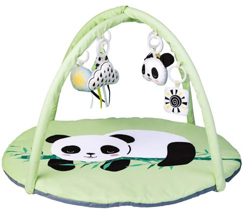 Todale Baby Spielbogen & Spielmatte - Mobiler Babygym mit Anhänger & Spielzeug - Krabbeldecke für Bauchzeit & Spielspaß - Activity Spiel Babydecke für Neugeborene, Mädchen & Jungen, 0-24 Monate