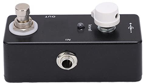 Gitarrenvolumeneffekt Pedal, Knopfkontrolle Dämpfungsgitarren -Effekte Pedal Switchable Soul Press mit Echtem Bypass -Tuning -Zubehör 20 MA