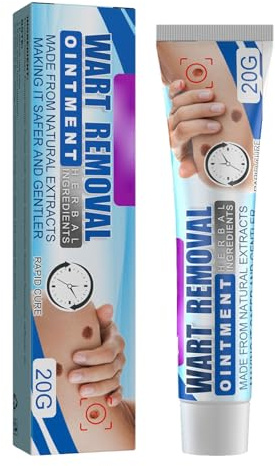 KOAHDE Wart Removal Cream,Crème D'élimination Instantanée des Verrues,Liquide D'élimination Des Verrues,Sérums D'élimination Solution De Verrues Plantaires,20G,1PC