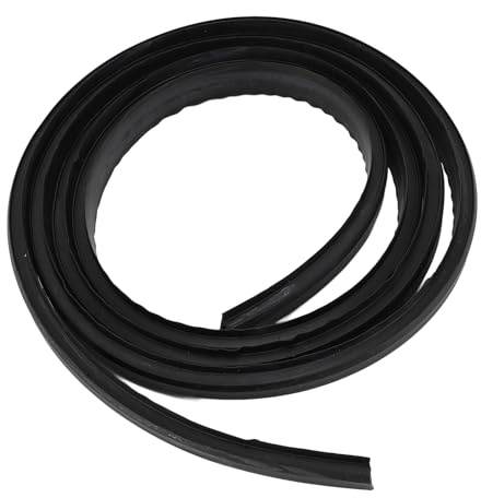 Aramox L Cover Strip, 2m Rubber Protective Airline Rail Cover Strip for Motorcycle ATV Hand Cart