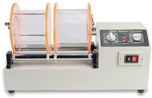Tampon KD-1320 Rotary Tumbler Finishing Tools Jewelry Polisher Machine à polir à baril de roche .Machine de nettoyage