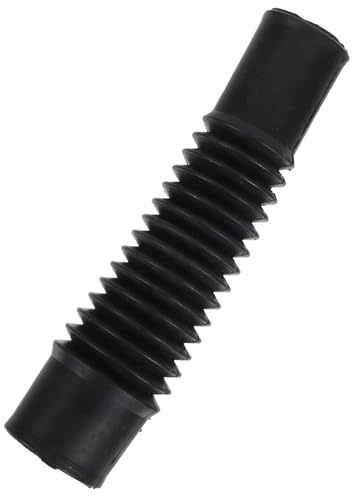 KICHOUSE Manguera de Goma Negra para Lavadora Manguera de Alimentación Resistente y Flexible Extensión para Lavadora Compatible Tubo de Desagüe para Electrodomésticos