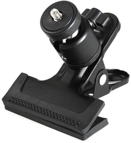 Abrazadera de resorte multifunción con cabeza de bola de tornillo de 1/4 pulgadas para cámara dslr de estudio de fotos y flash soporte