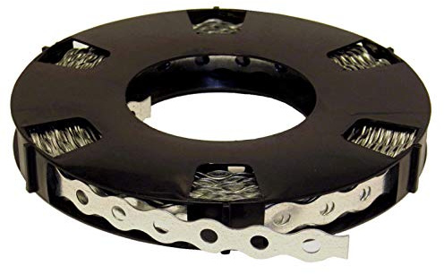 1 Rolle (10 Meter) Lochband 12 mm Stahl verzinkt/Wellenform