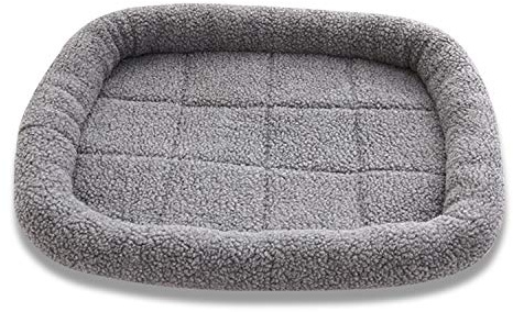 PETCUTE Hundebett Katzenbett Hundekäfig Bett Matten hundekissen Haustier Betten für Hundezwinger Katzenkissen Fleece Maschine Waschbar