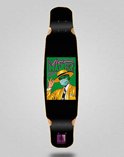 Skate Skateboard Longboard Deck Mix Bamboo 46x9 Cromic C19 Masker