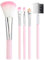 TouGod Lot de 5 pinceaux de maquillage professionnels, faits à la main, pour pinceau en poudre, eye-liner