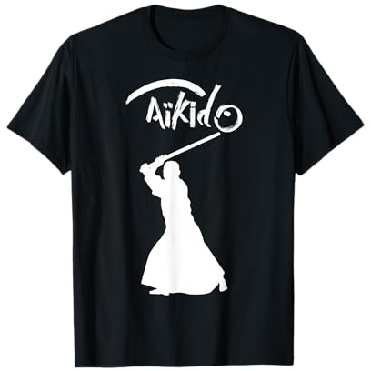 Aïkido Arts martiaux Japon Kanji Aikidoka Arts martiaux T-Shirt