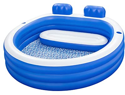 7'7 x 7'2 x 31/2.31m x 2.19m x 79cm Splash Paradise Family Pool