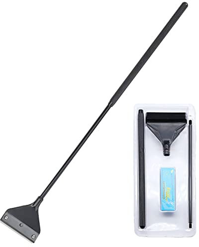 zalati Algen-Schaber, Algen-Reiniger, Werkzeug-Set mit 10 Klingen, Edelstahl, für Glas, Aquarium